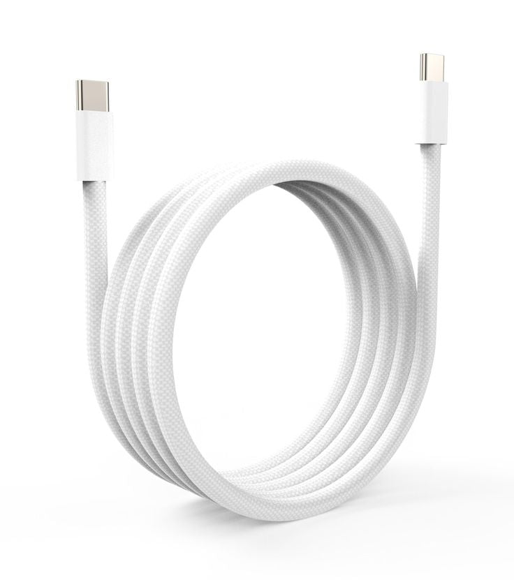 iPhone 15 Pro Max 2 Pin US 35W USB-C Power Adapter with USB-C to C Cable