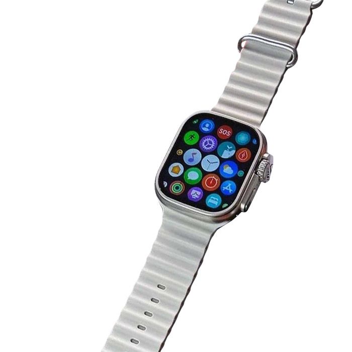 V200 Ultra 2.2" Large Screen Smart Watch IP68 Waterproof Sports Watch with WearFit Pro App – Grey