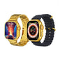 C9 Ultra Max Gold Edition Smartwatch 2.1" Display with Hryfine App