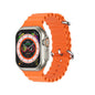 V200 Ultra 2.2" Large Screen Smart Watch – IP68 Waterproof Sports Watch with WearFit Pro App (Orange)