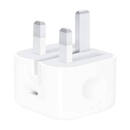iPhone USB-C PD 20W Power Adapter Charger 3 Pin UK