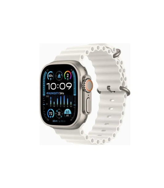 HK10 Ultra 3 Smart Watch – 2.02" AMOLED Display, G-Sensor & AI Features with WearFit Pro App (Silver, 2 Straps)