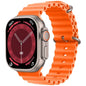 X8 Plus Ultra Series 8 Smart Watch – 2.08" Always-On Display, NFC & Wireless Charging with WearFit Pro App (Orange, 49mm)