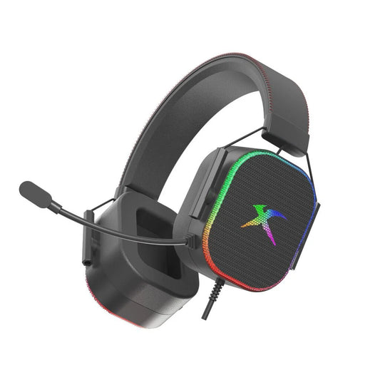 Xtrike Me GH-606 RGB Wired Gaming Headset – Adjustable Microphone & Surround Sound