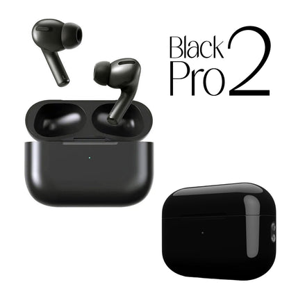 Apple AirPods Pro 2 Hengxuan High Copy with Popup Message and Find My iPhone Black