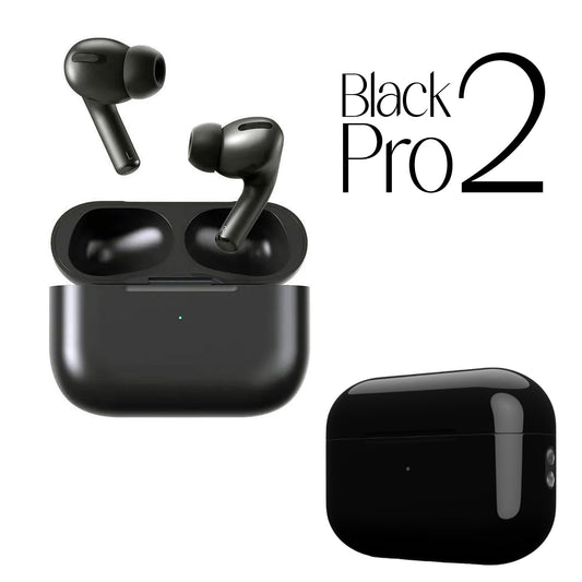 Apple AirPods Pro 2 Hengxuan High Copy with Popup Message and Find My iPhone Black